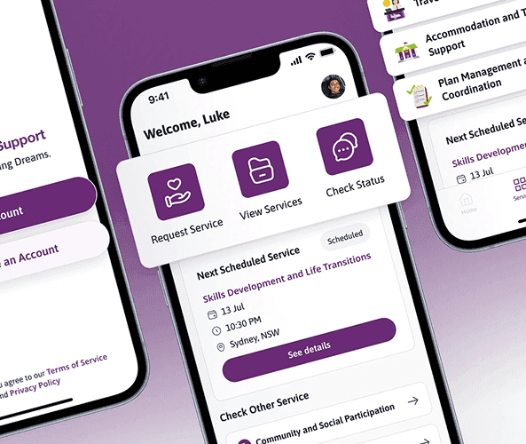 Sydney Disability Support mobile app